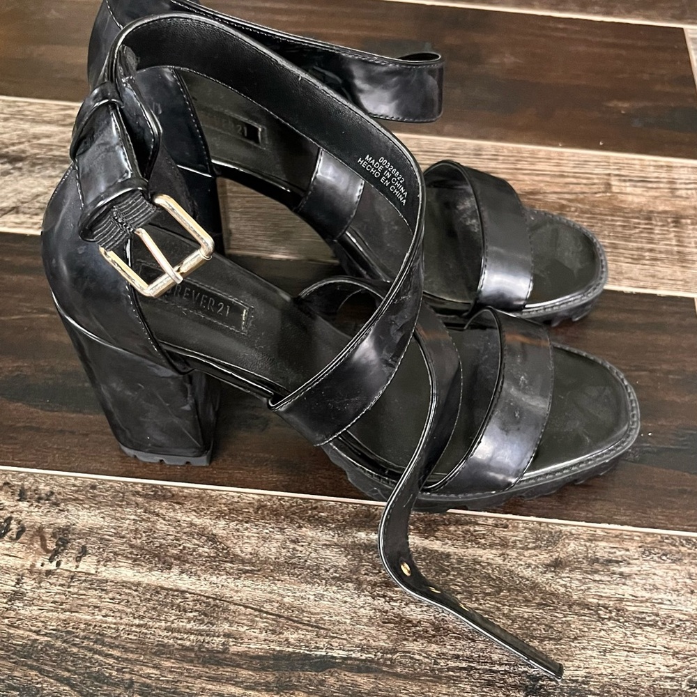 Forever 21 Black Elegant Heels